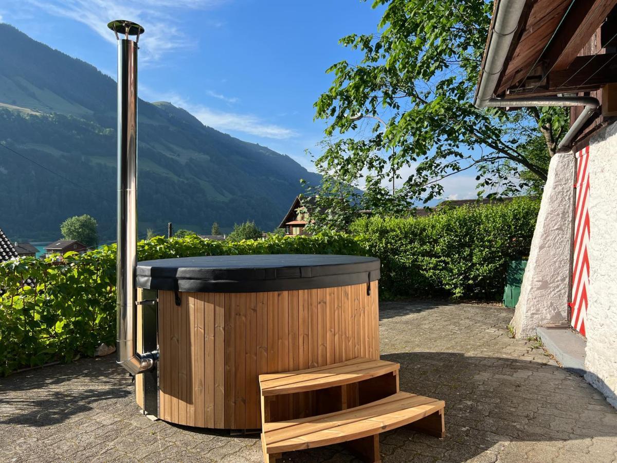 Romantic Private Superior Swiss Chalet With Hottub 룬게른 외부 사진